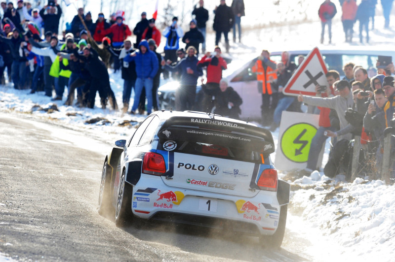 Ožjē un Mīke cīnas par uzvaru Montekarlo rallijā, Kubica atkal avarē