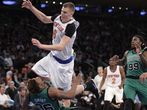 Porziņģis un "Knicks" netiek galā ar žiglo Bostonu
