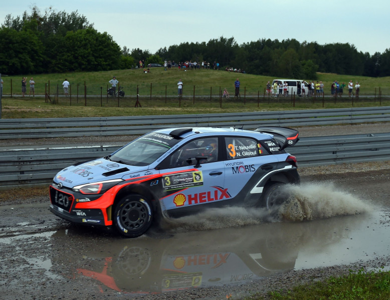 Polijas WRC posma ievadā pirmajā desmitniekā divas igauņu ekipāžas