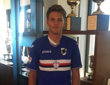 16 gadus vecais futbolists Veips karjeru attīstīs A sērijas klubā "Sampdoria"