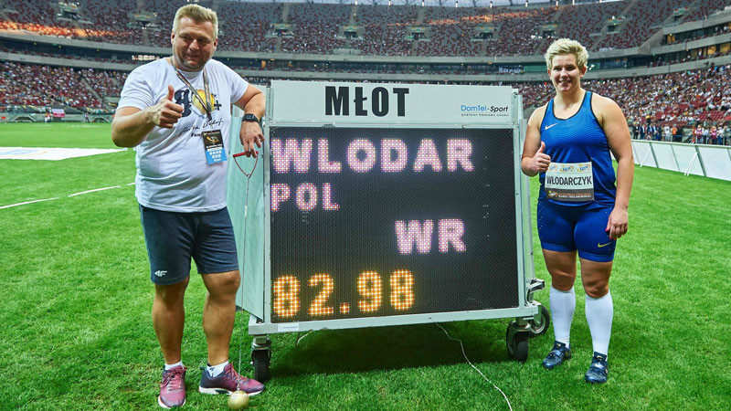 Vlodarčika vēlreiz labo pasaules rekordu vesera mešanā