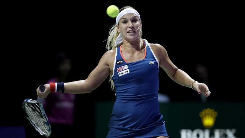 Cibulkova "WTA Finals" debijā nenotur pārsvaru un zaudē Kerberei