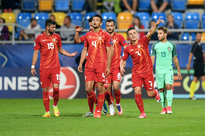 EURO U21: Maķedonija iesit divus, pieliekot punktu portugāļu cerībām, Spānijai 9/9