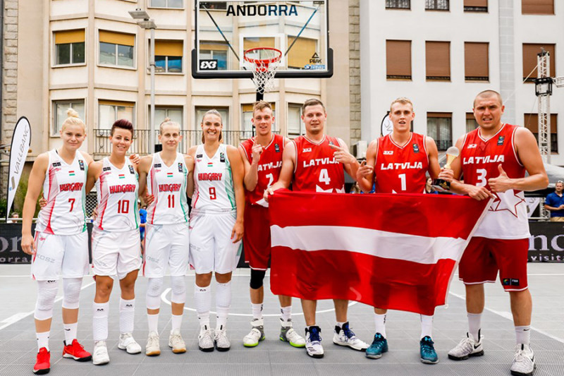 Latvijas 3x3 basketbolisti Eiropas kausa finālturnīru sāks pret Slovēniju un Čehiju