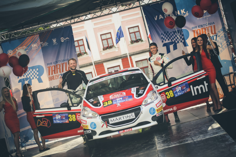 LMT Autosporta Akadēmijas rallija ekipāža triumfē Igaunijas rallija čempionāta 4. posmā