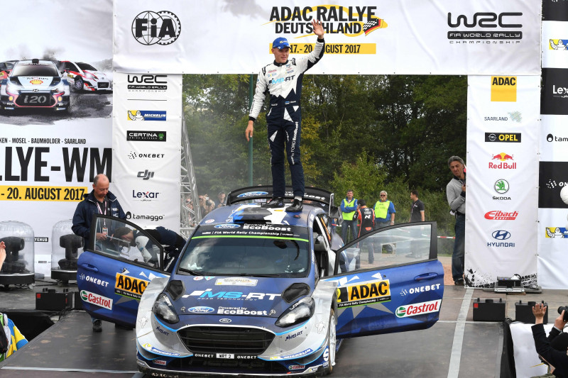 Igaunijas Tanaks Vācijas rallijā izcīna savu otro uzvaru WRC karjerā
