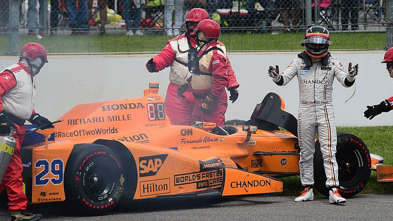 Alonso un "McLaren" atkal startēs "Indy 500" sacīkstēs