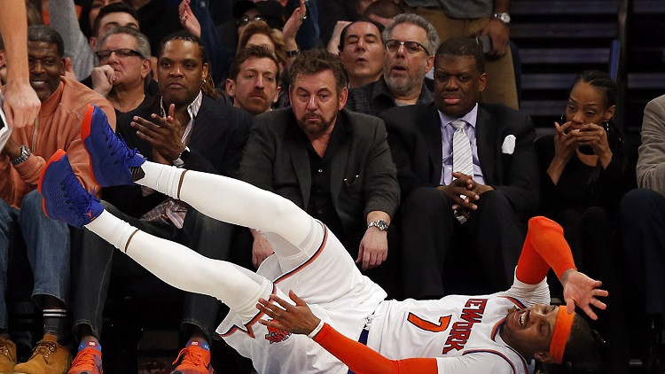 "Knicks" matemātika: Porziņģis četrās sezonās izlaidis 37% spēļu