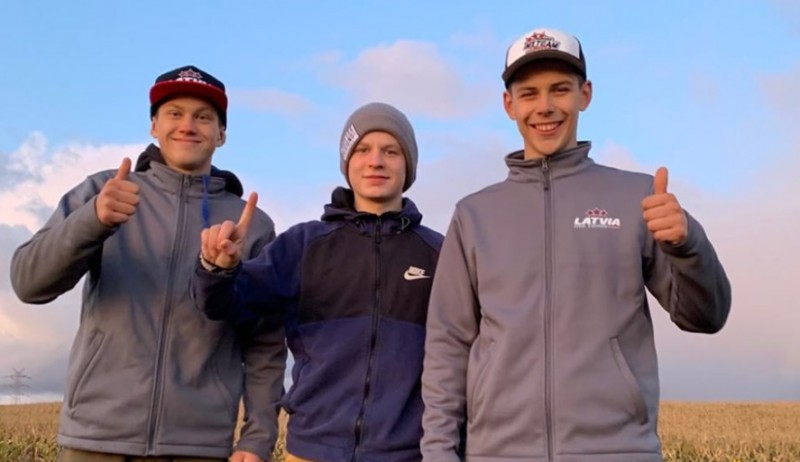 Latvijas junioriem 19. vieta Eiropas Nāciju kausā, godalgotas vietas "Coupe de l'Avenir"