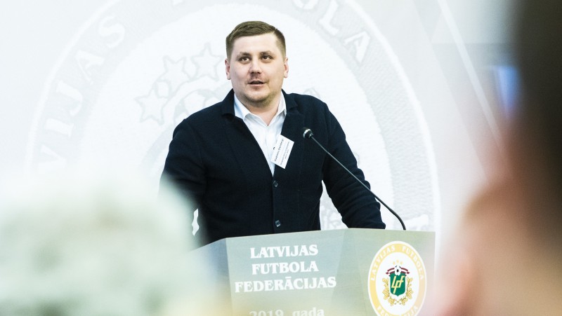 Daugavpils OC vadītājs Šteinbergs piesaka kandidatūru uz LFF viceprezidenta amatu