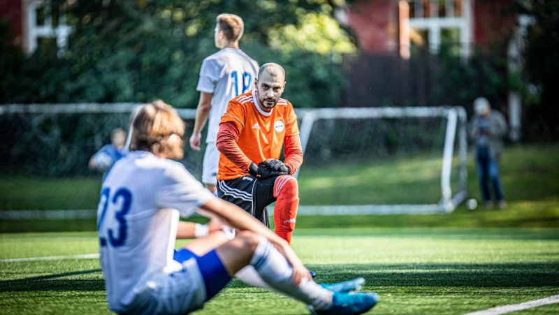 ''Dinamo Rīga'' apspēlē ''Salaspili'' un tiek pie pirmā panākuma kopš jūlija