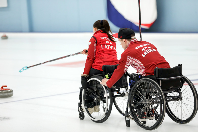 Milānas-Kortīnas paralimpiskajās spēlēs iekļaus jaunu kērlinga disciplīnu