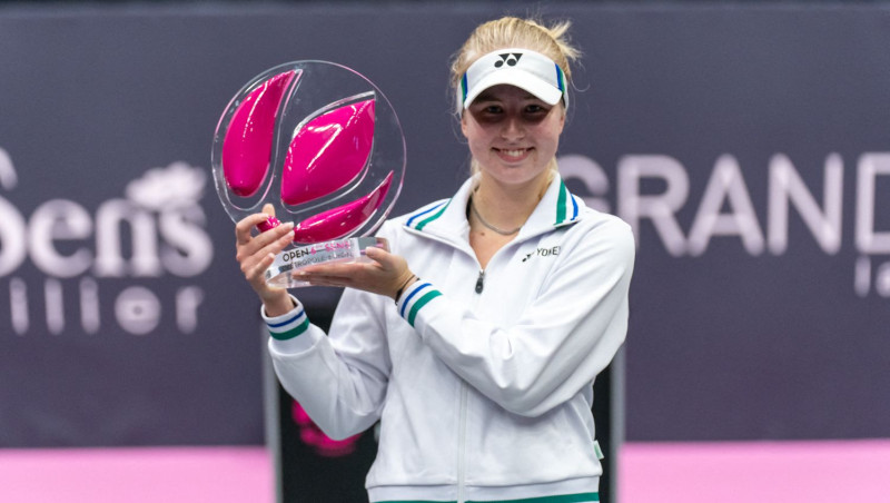 18 gadus vecā dāniete Tausone Lionā izcīna pirmo WTA titulu