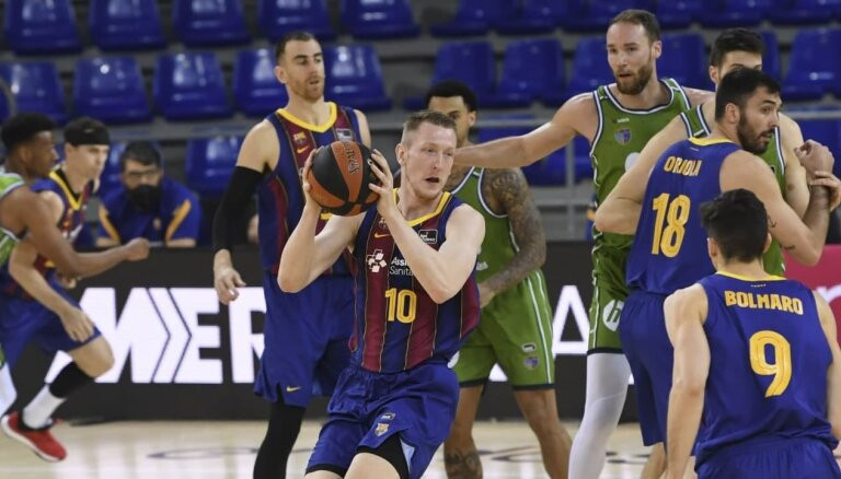Siliņam 8+7 pret "Unics", Šmita "Barcelona" izcīna 27. panākumu ACB līgā