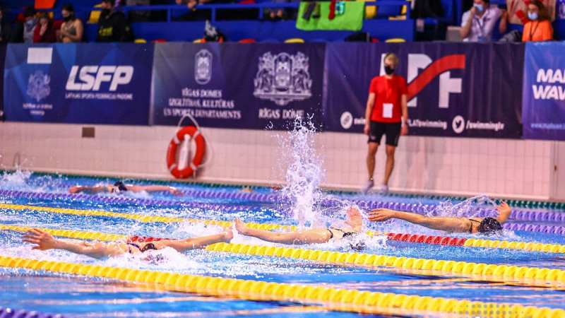 Šīs nedēļas nogales OS kvalifikācijas sacensības peldēšanā pārceltas uz maija vidu
