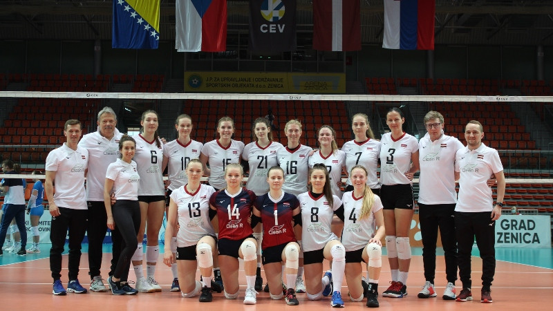 Latvijas volejbolistēm bezierunu zaudējums pret Bosniju un Hercegovinu
