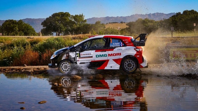 Ožjē uzvar Sardīnijā, tikai četras WRC mašīnas finišē "Top 10"