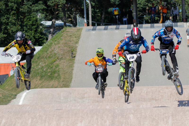 Spraigas cīņas Latvijas BMX kausa Ventspils posmā