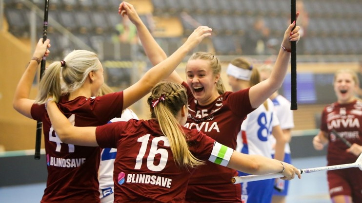 Ankudinovai un Grāpēnai 2+2, Latvija iemet sestajā sekundē, pieveicot Slovākiju
