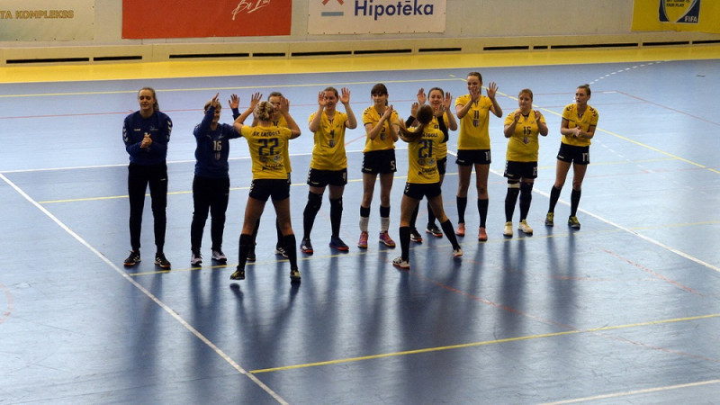 SK Latgols izcīna trešo uzvaru sieviešu handbola čempionātā