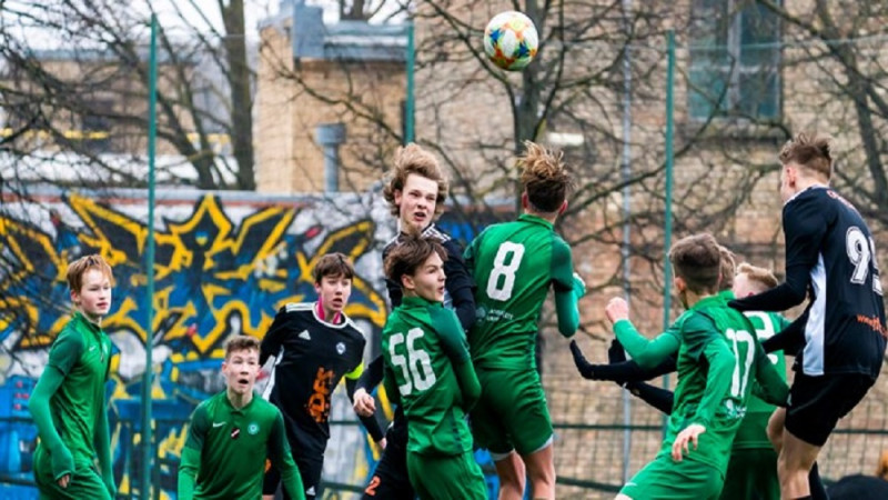 Divi Latvijas jauniešu futbola klubi sasniedz BYFL pusfinālu