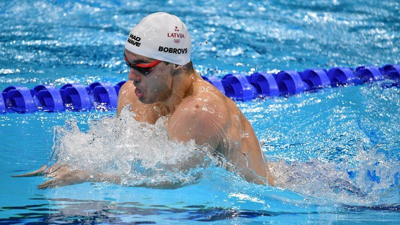 Latvijai jauns rekords un 14. vieta Eiropas čempionāta 4x100 kompleksajā peldējumā