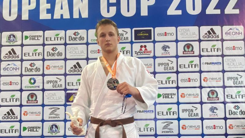 Džudists Duinovs izcīna zelta medaļu Eiropas junioru kausa posmā