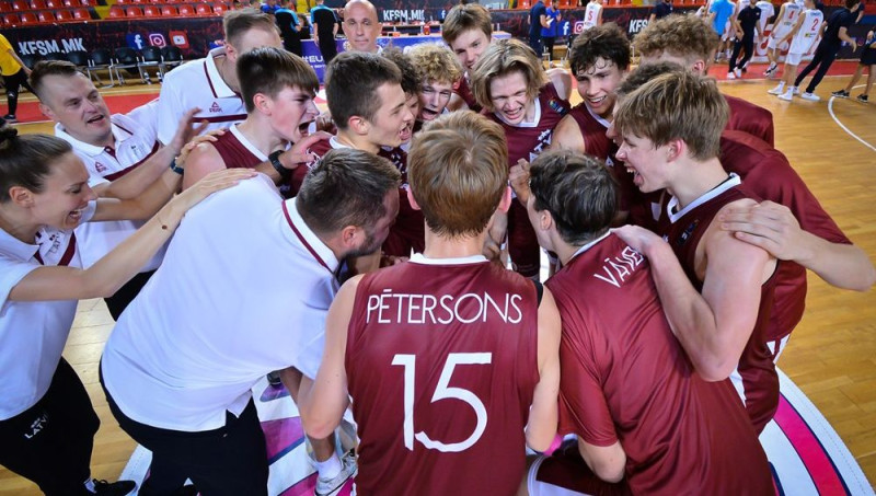 Latvijas U16 izlase zaudē Melnkalnei un noslēdz EČ desmitajā vietā