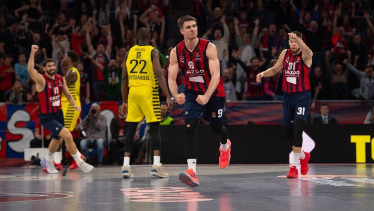 Marinkoviča 35 punkti notur "Baskonia" 8. vietā, "Partizan" sakauj "Real Madrid"