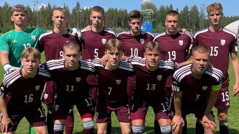 Latvija cīnās neizšķirti pret Somiju un U19 Baltijas kausu noslēdz otrajā vietā