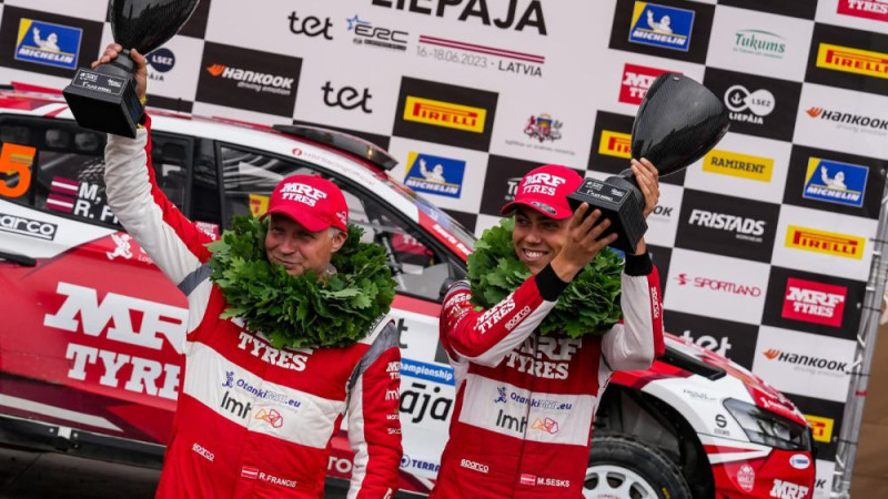 Ar Seska/Franča uzvaru noslēdzas arī Latvijas rallija čempionāta 5. posms