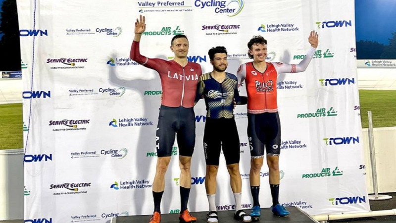 Korņilovam otrā vieta UCI 1. kategorijas treka sacensībās "T-Town Summer Games" ASV