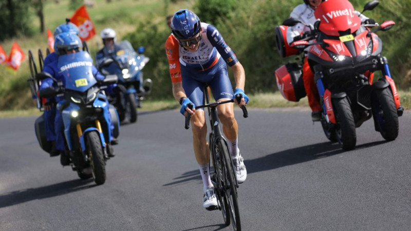 Neilands pēc izcila snieguma izcīna ceturto vietu "Tour de France" posmā