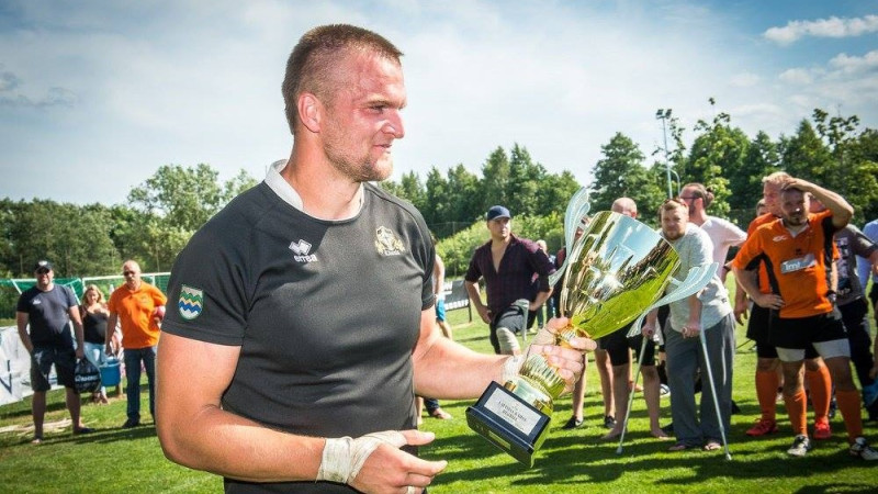 Bijušais "Livonia" un Latvijas izlases kapteinis Ainārs Bērziņš atgriežas regbijā