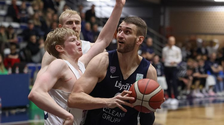 Iljinam double-double, "Liepāja" zaudē līderei un cerības samazina līdz minimumam