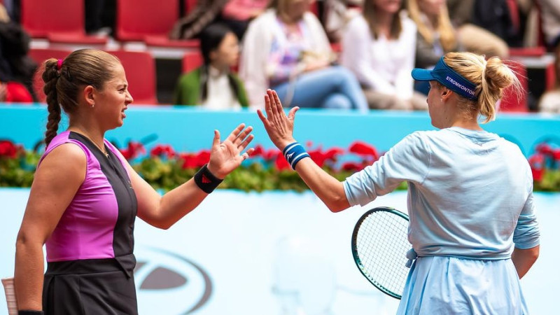 Ostapenko/Kičenoka grauj arī Romas otrajā mačā un sasniedz 1/4 finālu