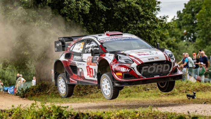 Sesks/Francis "Tet Rally Latvia" sacensību dienu noslēdz otrajā vietā