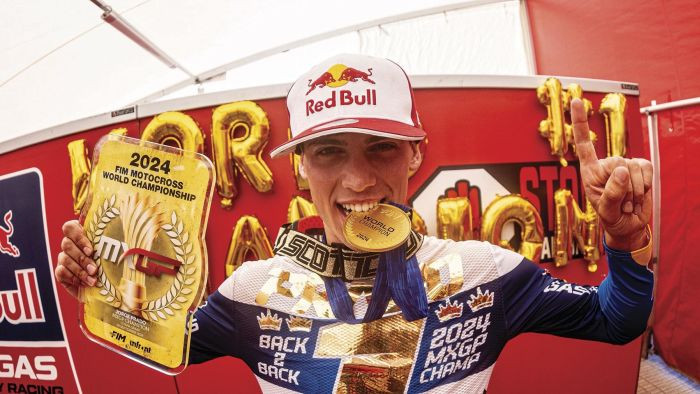 MXGP čempions Prado šķir sadarbību ar "Red Bull GasGas" komandu