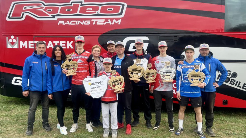 "Rodeo MX" ar vērienu sāk Latvijas motokrosa sezonu