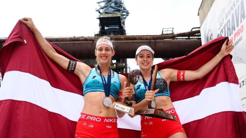 Samoilova/Graudiņa kļūst par trīskārtējām elites vicečempionēm