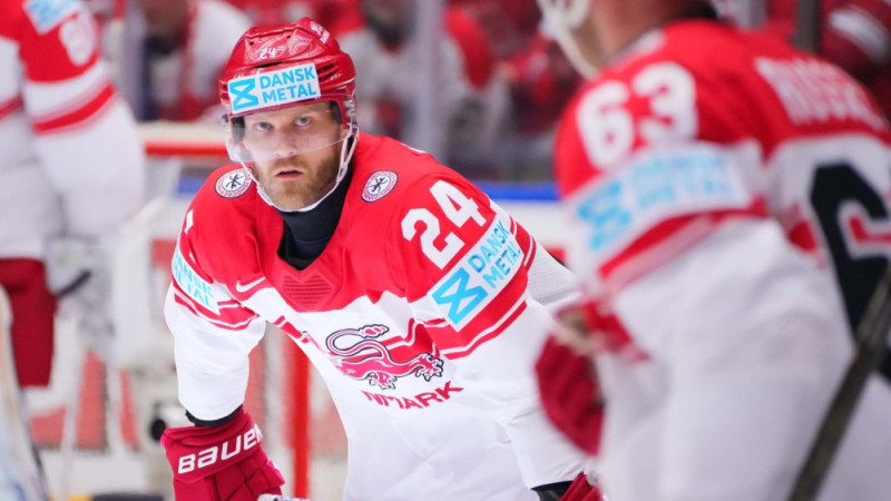 Latvijas pretiniece Dānija piesaka piecus spēlētājus ar NHL pierakstu un kapteini