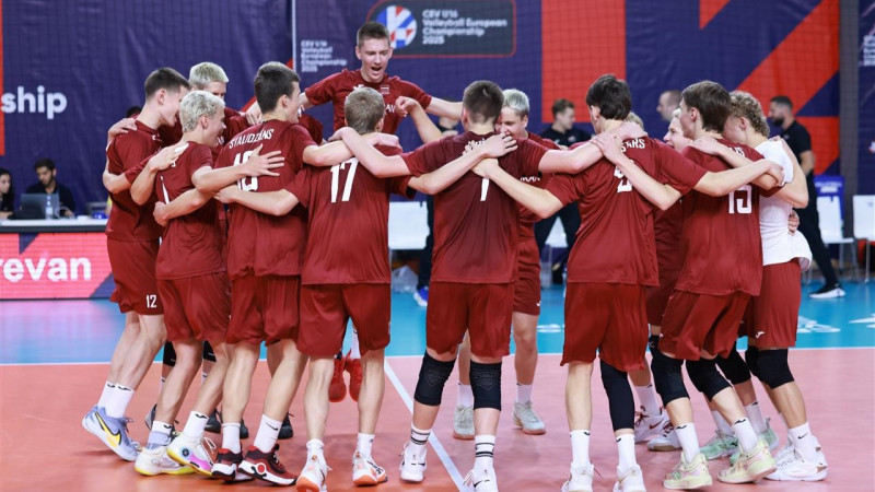 Latvijas U16 izlase ar uzvaru sāk Eiropas čempionāta finālturnīru