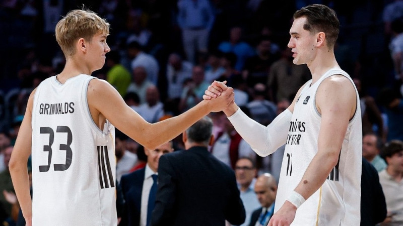 Otrais latvietis Madrides ''Real'' kreklā: 17 gadus vecais Grīnvalds debitē ACB līgā