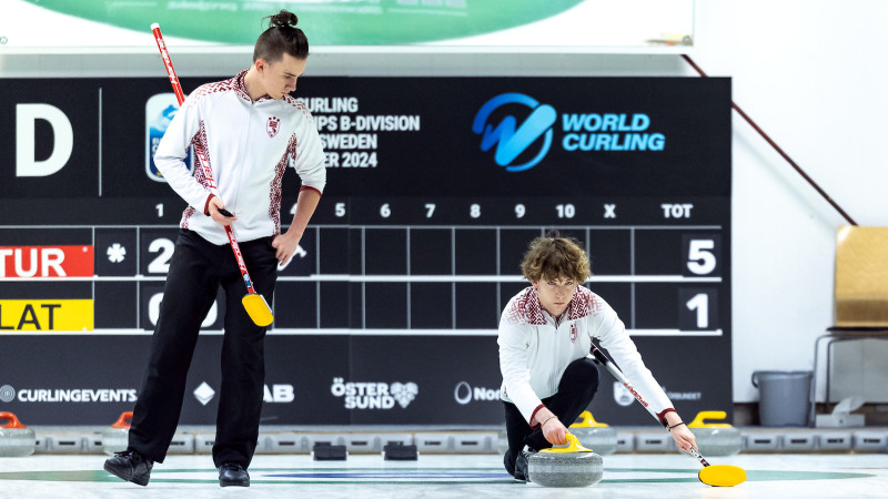 Latvijas spēcīgākās komandas sacentīsies par “Curl in Riga” titulu