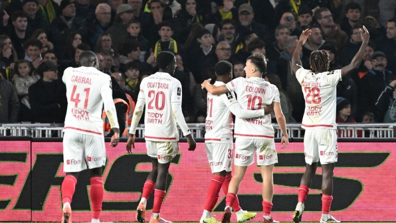 "Monaco" un "Nantes" sarīko rezultatīvu šovu, "Lyon" sāpīgs neizšķirts Parīzē