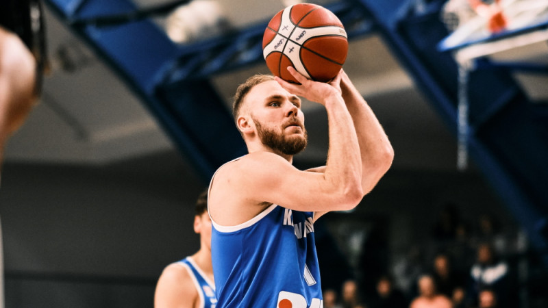 Jaunā trenera vadībā Miškam gandrīz "double-double", "TalTech" iekrāj piekto panākumu