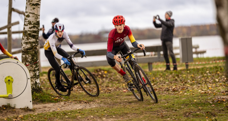 Štrauhmanis gūst 44. vietu EČ CX velokrosā M15 grupā