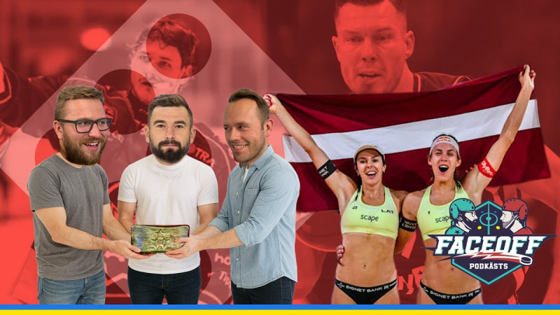 Klausītava | ''FaceOff podkāsts'': pludmales volejbola pasaules čempioni