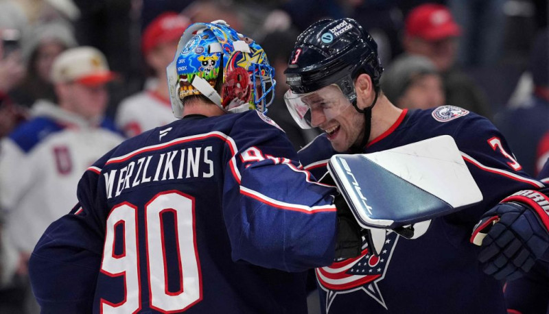 Merzļikinam 100. uzvara NHL, Girgensona un Šilova tikšanās izpaliek