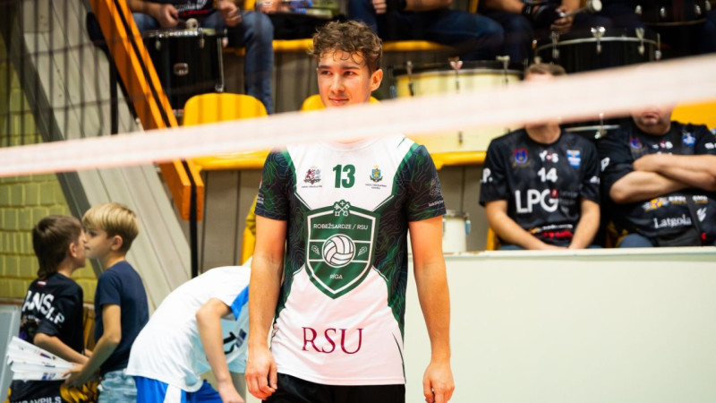 "Robežsardze"/RSU volejbolistiem vēl viens klupiens Igaunijā